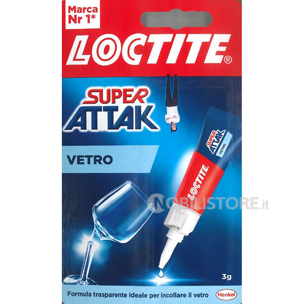 Adesivo istantaneo Super Attak Vetro