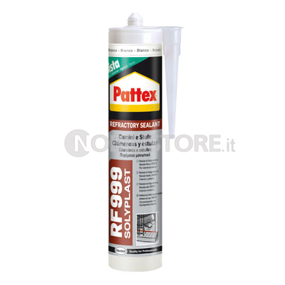 Sigillante refrattario Pattex RF 999 Camini e Stufe per alte temperature grigio