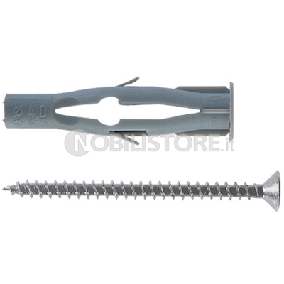 Tassello Fischer FU in nylon con vite