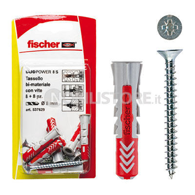Tassello Fischer Duopower SK con vite TSP