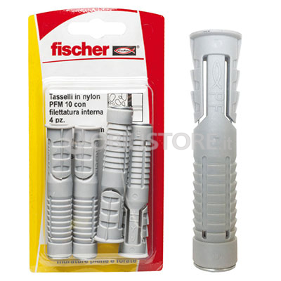 Tassello Fischer PFM K per mensole a scomparsa CPF