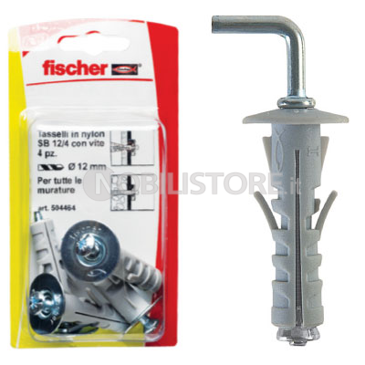 Tassello Fischer SB 12 2K gancio medio