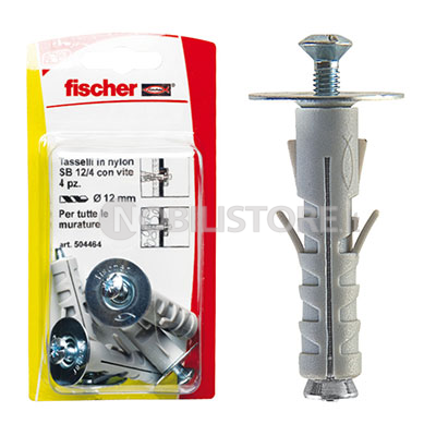 Tassello Fischer SB 12 4K vite TSC