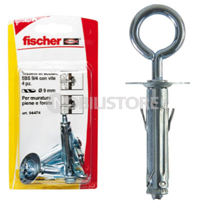 Tassello Fischer SBS 9 3K occhiolo chiuso