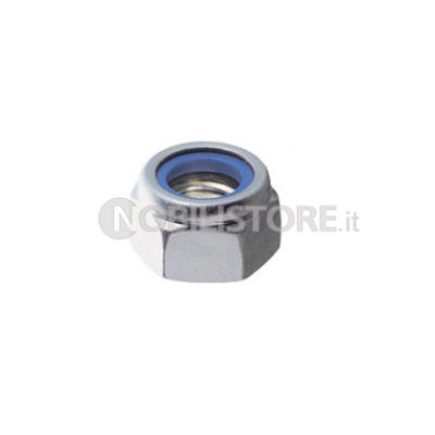 Dado esagonale autobloccante UNI 7474 zincato