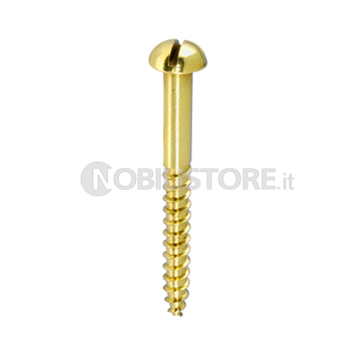 Vite per legno TT con intaglio ottone
