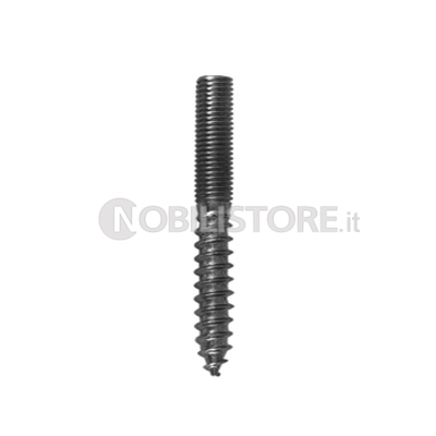 Vite rullata doppio filetto M6 M8 M10 e mordente legno