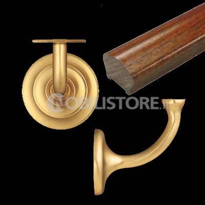 Supporti per Corrimano in Legno