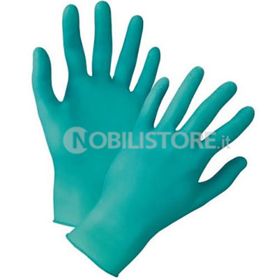 Guanti monouso Ansell Touchntuff® in nitrile verde 92-500