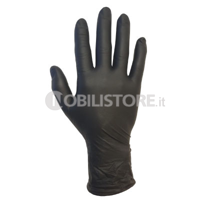 Guanti nitrile senza polvere Black med