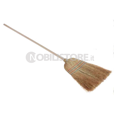 Scopa saggina 4 fili fibre naturali