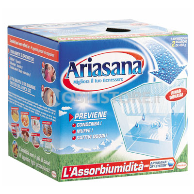 Ariasana Box deumidificatore completo di 2 ricariche