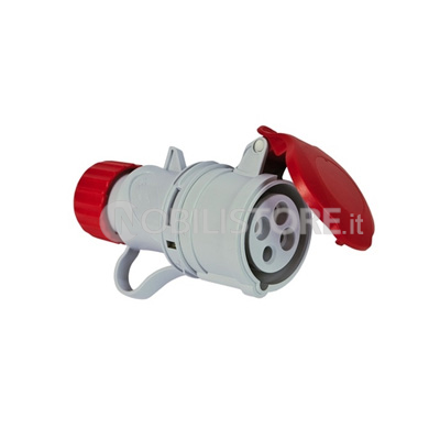 Presa mobile Argo - 3P+T 400V 16A 6h - IP44