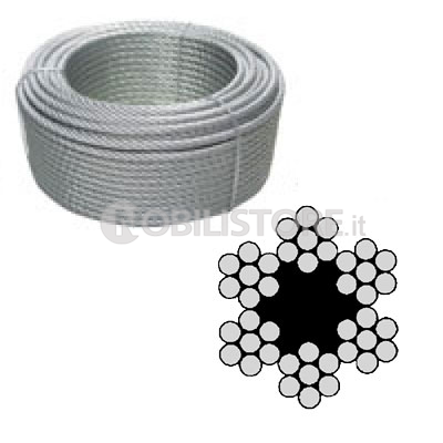 Fune zincata per tapparelle