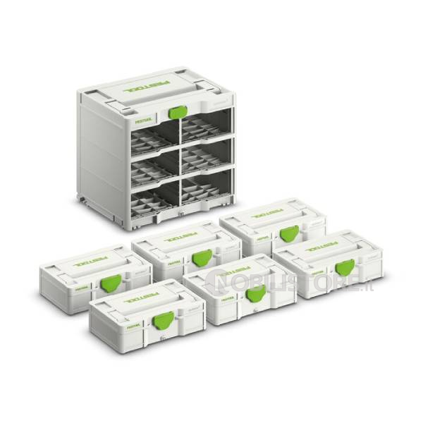 Set Festool Systainer Rack SYS3 -RK/6 M