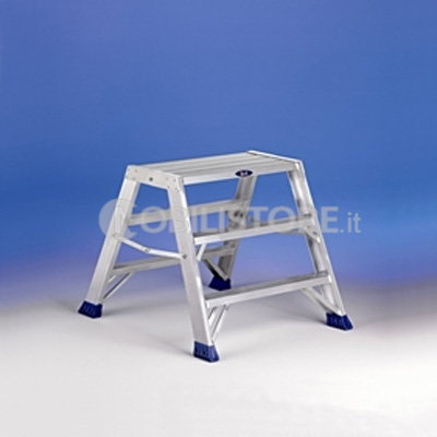 Sgabello Punto Plus in alluminio