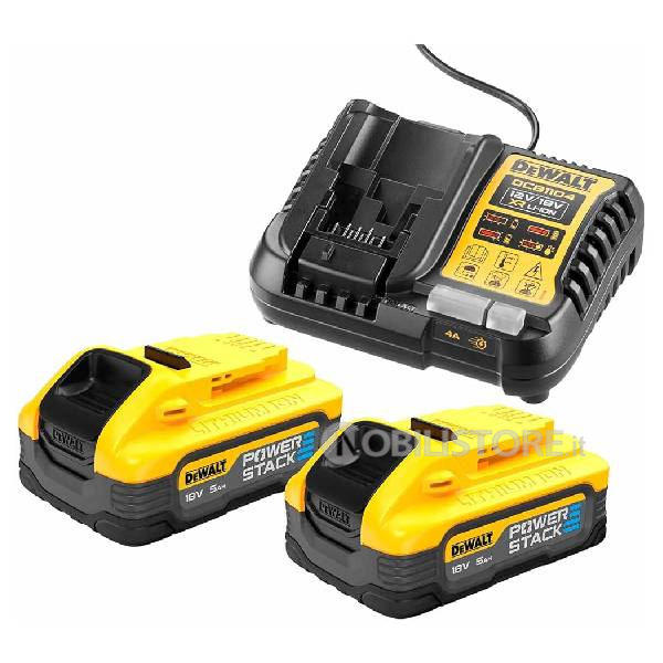 Kit 18V DeWalt Batteria + Caricabatteria