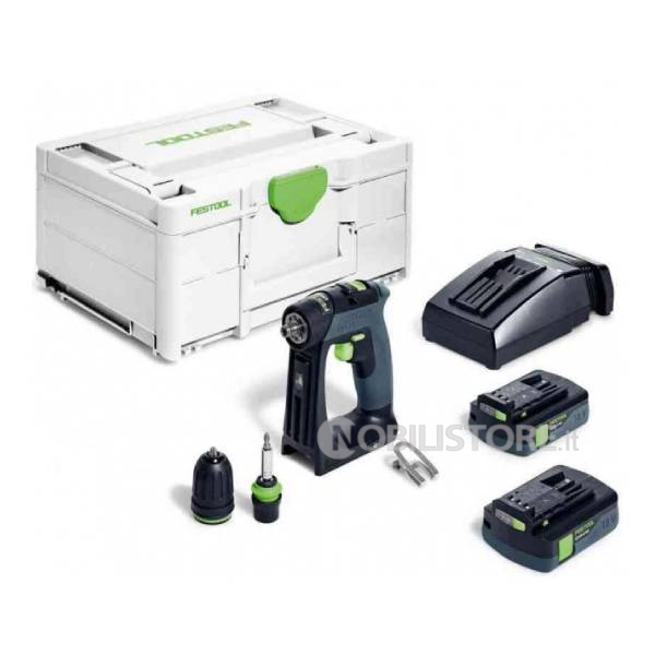 Trapano avvitatore Festool CXS 18 C 3,0 - Plus