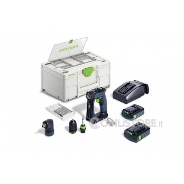 Trapano avvitatore Festool CXS 18 C 3,0 - Set