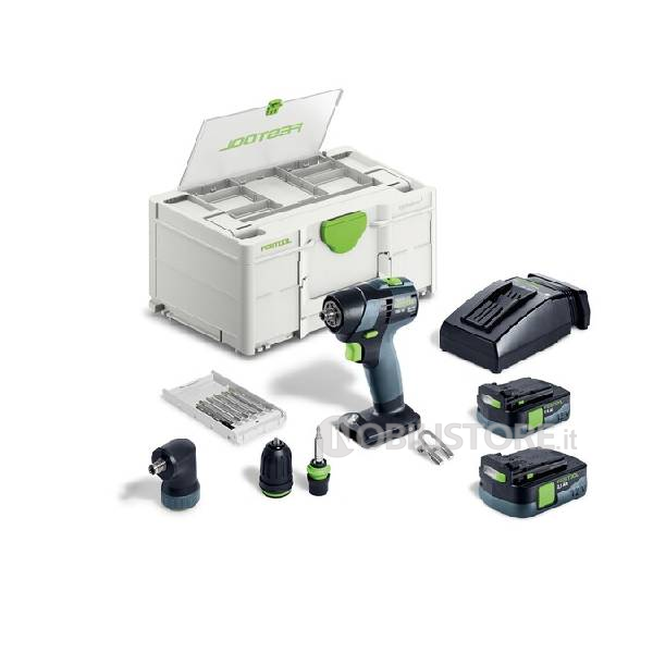 Trapano avvitatore Festool TXS 12 2,5 - Set