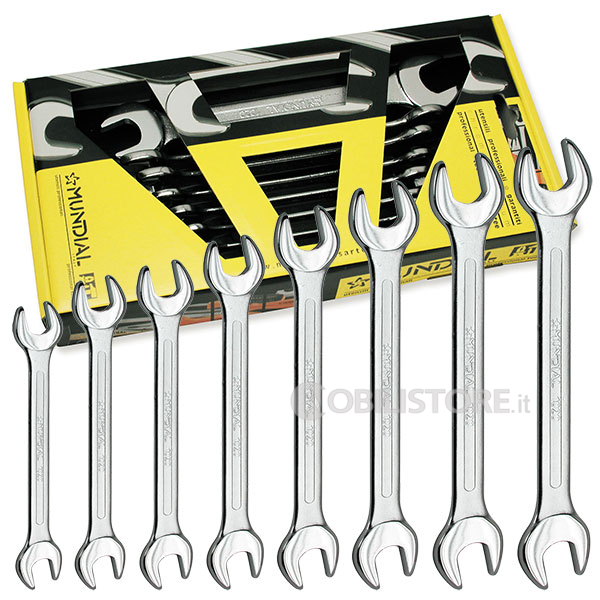 Set 8 chiavi a forchetta Mundial