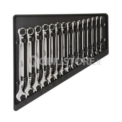 Set chiavi combinate Max Bite Milwaukee 15 pezzi