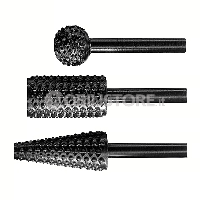 SET DI FRESE A MANO LIBERA BOSCH per trapano attacco ø 6 mm