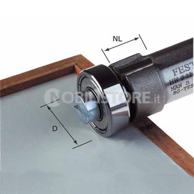 Fresa HM Festool per rifilare attacco cilindrico per Festool OFK 500