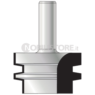 FRESA HM PER GIUNZIONI DRITTE a due taglienti attacco ø 12