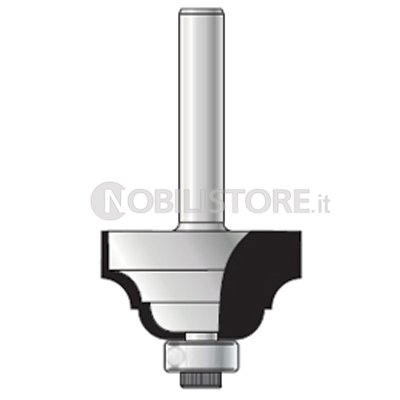 FRESA HM PER SAGOMARE a due taglienti attacco ø 6 con cuscinetto