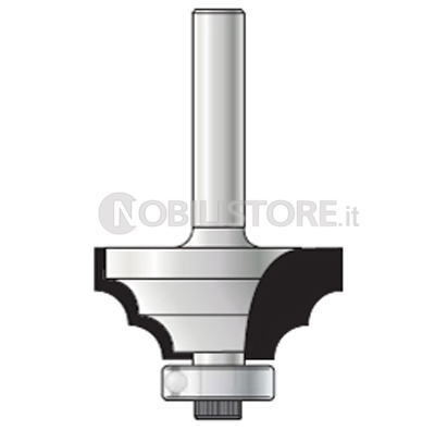 FRESA HM PER SAGOMARE a due taglienti attacco ø 6 con cuscinetto