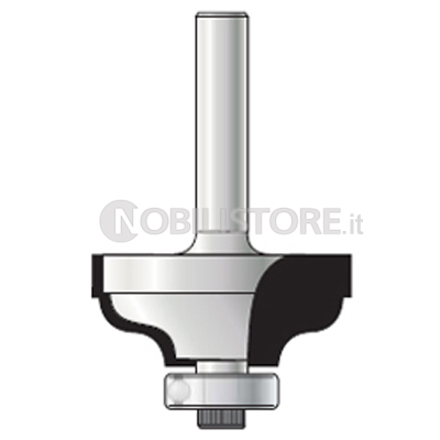 FRESA HM PER SAGOMARE a due taglienti attacco ø 6 con cuscinetto