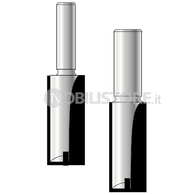 FRESA HM PER CAVE a due taglienti attacco Ø 12