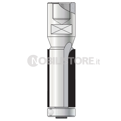 FRESA HM PER RIFILARE a due taglienti attacco M12x1 con cuscinetto