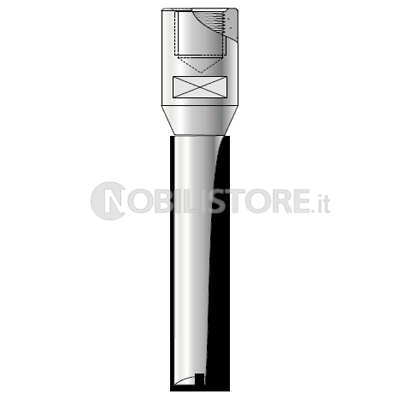 FRESA HM PER CAVE a due taglienti attacco M12x1