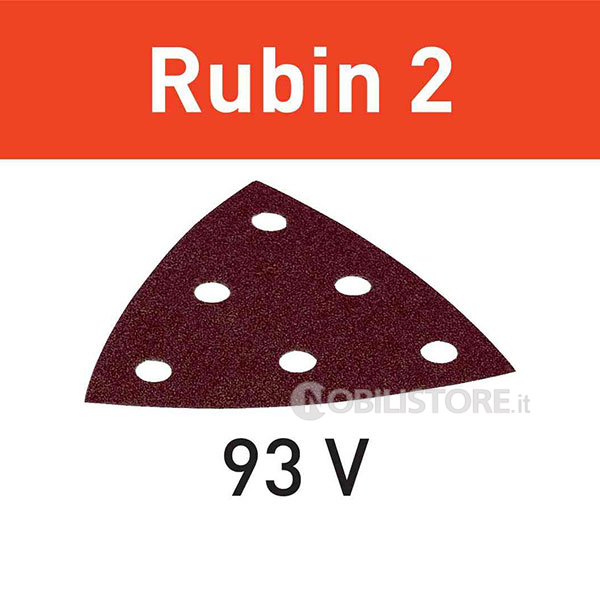 Foglio abrasivo Festool Rubin 2 93V forato