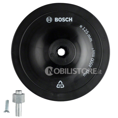 Platorello Bosch Ø 125 mm fissaggio a morsetto