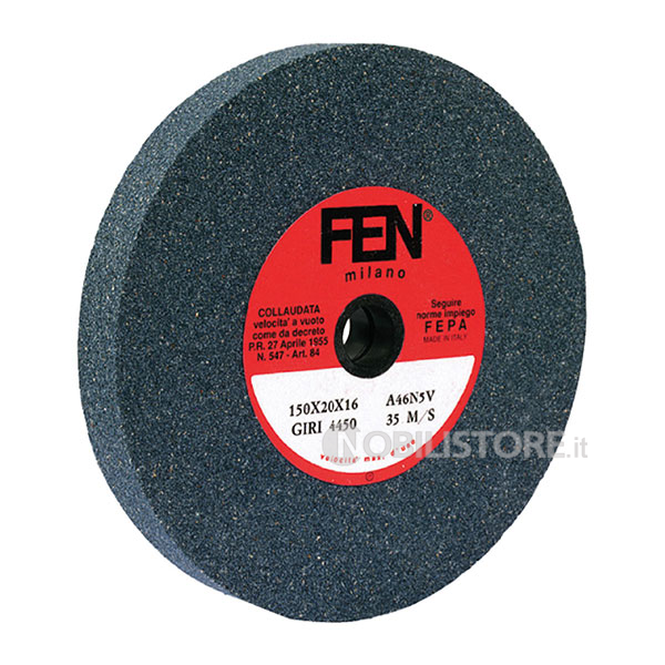 Mola a disco al corindone