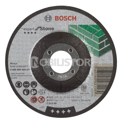 Mola a centro depresso Bosch per marmo