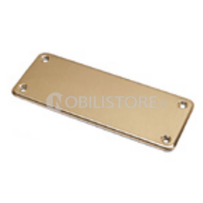 Placca per serratura a cariglione