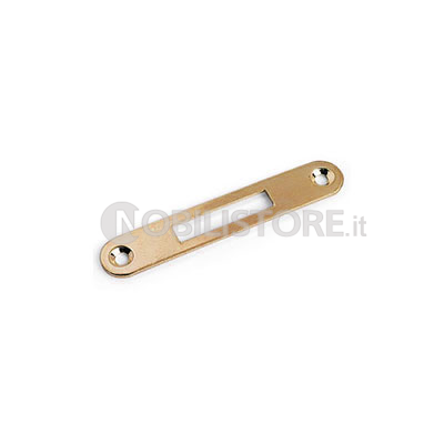 Controbordo tondo per serratura in ottone