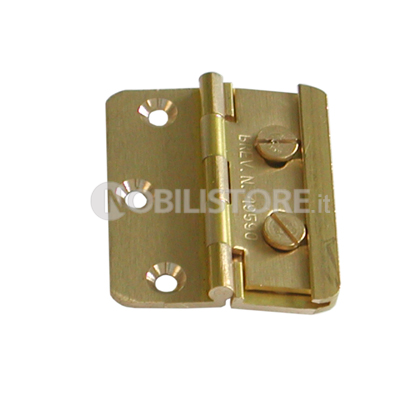 Cerniera ottone regolabile mezzo collo smussata