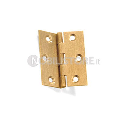 Cerniera ottone fresata mezzo collo