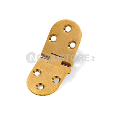 Cerniera ottone a biscotto con fermo