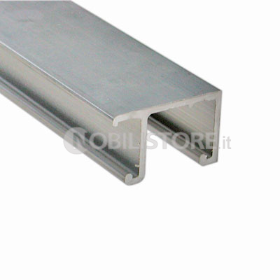 Binario System 1010 doppio di scorrimento superiore in alluminio