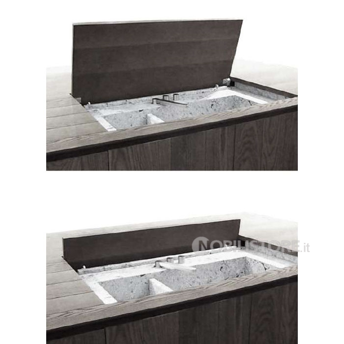 Sistema apertura a ribalta