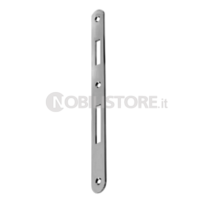 Incontro per serratura AGB B04851, inox