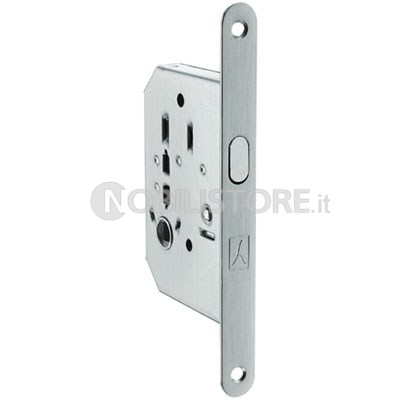 Serratura Bonaiti 061 a gancio per bagno quadro 8 mm