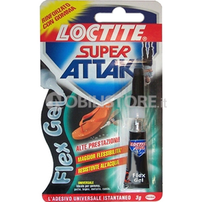 Adesivo istantaneo Super Attak Flex Gel, Control Gel e Maxi Gel