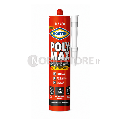 Adesivo Bostik Poly Max Bianco High Tack Express